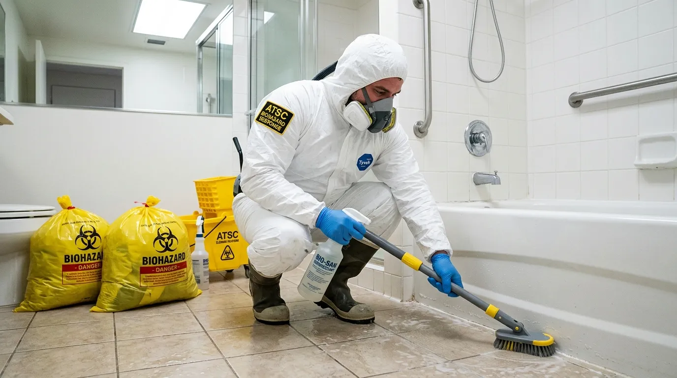Decontamination equipment deployed for Blood Cleanup in Lower Allston